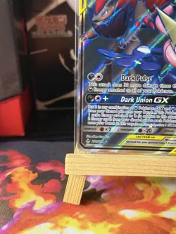 Pokemon Greninja & Zoroark GX Ultra Rare Full Art Unbroken Bonds 200/214 NM - Image 5
