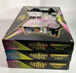 Pokemon Shining Fates Premium Collection X2 Crobat & X1 Dragapult Set - READ - Image 1