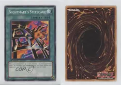 Nightmare's Steelcage 1st Ed. YuGiOh Marik Structure Deck #SDMA-EN021 2010 0ob9 - Image 3