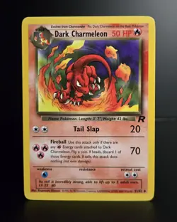 Pokemon TCG - DARK CHARMELEON - 32/82 - UNLIMITED - TEAM ROCKET (2000) - MP/LP - Image 1