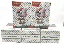 Pokemon 151 Booster Bundle Lot of 5x Scarlet & Violet! - Image 1
