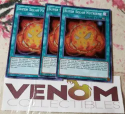3x (M/NM) - Super Solar Nutrient - FUEN-EN055 - Super Rare - 1st Edition YuGiOh - Image 1