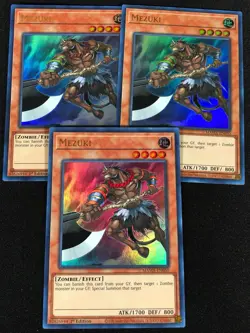 Yugioh Mezuki MAMA-EN050 1st ULTRA x3 (NM) - Image 1