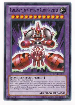 Barbaroid the Ultimate Battle Machine YuGiOh #SP13-EN045 Starfoil - Image 1