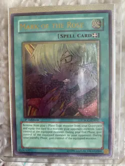 Mark of the Rose (UTR) 1st edition CSOC-EN047 Crossroads of Chaos - Image 3