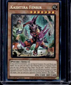 Kashtira Fenrir MP23-EN163 Prismatic Secret Rare 1st Edition YuGiOh - Image 1