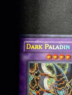Dark Paladin DMG-001 Limited Edition Yu-Gi-Oh Secret Rare Promo Card Played LP - Image 2