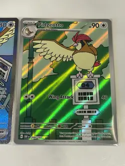 Pokemon TCG x2 Pidgeot 225/197 Pidgeotto 208/197 Full Art Cards Lot Bundle - Image 3