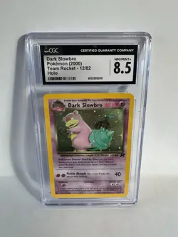 CGC 8.5 Dark Slowbro 2000 WOTC Team Rocket 12/82 Holo Pokemon Card FRESH GRADE - Image 1