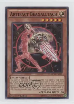 Artifact Beagalltach 1st Ed. YuGiOh Mega-Tins Mega Pack #MP15-EN007 0ob9 - Image 1