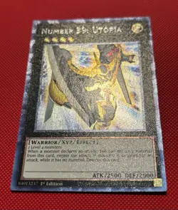 Yugioh! Number 39: Utopia KICO-EN042 Collector Rare (CR) 1st Ed NM - Image 3