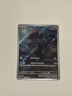 Pokemon TCG: Set Of 2 Illustration Rare Cards Mint Condition, Zorua & Wo-ChienEX - Image 3