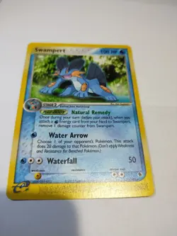Mint Swampert 23/109 EX Ruby & Sapphire Pokemon Card TCG e-Reader Non Holo Rare - Image 1