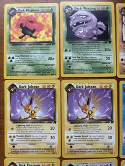 Lot of 75 Pokemon TCG Team Rocket Cards LP, Incl. Multiple Rares - Image 2