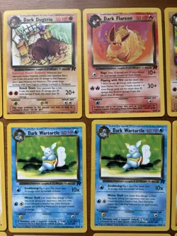 Lot of 75 Pokemon TCG Team Rocket Cards LP, Incl. Multiple Rares - Image 3