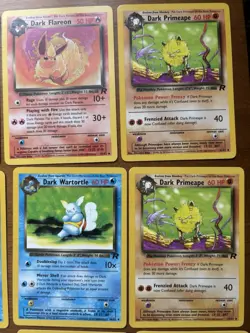 Lot of 75 Pokemon TCG Team Rocket Cards LP, Incl. Multiple Rares - Image 4