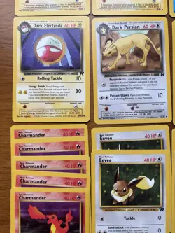 Lot of 75 Pokemon TCG Team Rocket Cards LP, Incl. Multiple Rares - Image 5