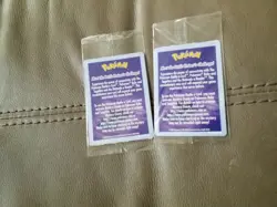Pokemon Battle e-reader Card 1 SEALED Sapphire Version Insert 1 opened - Image 4