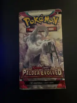 Heavy 22.63g Pokemon Sealed Paldea Evolved Booster Pack - Image 2