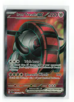 IRON TREADS EX 233/198 FULL ART POKEMON TCG NM - Image 1