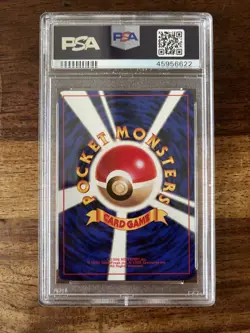 1996 Pokemon Japanese Base Set Charmander PSA 9 Mint - Image 2