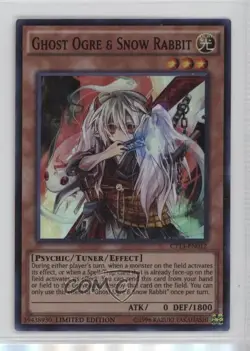 Ghost Orge & Snow Rabbit YuGiOh Mega-Tins Limited Edition #CT13-EN012 0su9 - Image 1