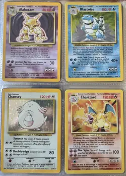 1999 WOTC Complete Base Pokemon Set 102/102! Includes 1999 WOTC Pokemon Binder! - Image 1