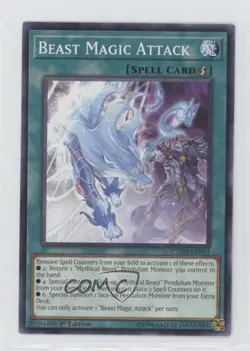 Beast Magic Attack 1st Ed. YuGiOh Cybernetic Horizon #CYHO-EN063 0ob9 - Image 1