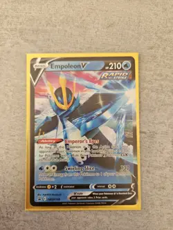 Pokemon TCG - Black Star Promo - SWSH108 - Empoleon V - Image 1