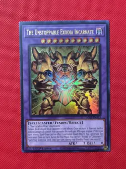 Yugioh! The Unstoppable Exodia Incarnate INFO-EN033 Ultra Rare - NM - Image 1