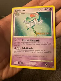 Pokemon TCG: Vintage Stamped Prerelease Secret Wonders Kirlia 53/132 - Image 1