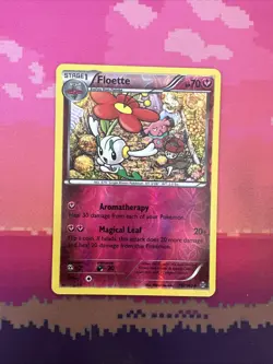 Pokemon Card Floette Breakthrough Reverse Holo Rare 102/162 Near Mint - Image 1