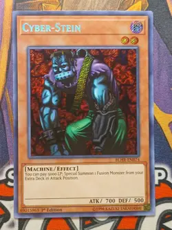 Yugioh! Cyber-Stein - BLHR-EN074 - Secret Rare - 1st Edition - NM - Image 1