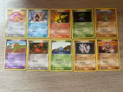 *No Dupes* Lot Of 10 EX Hidden Legend Pokemon Cards Non Holo Commons/Uncommon - Image 1