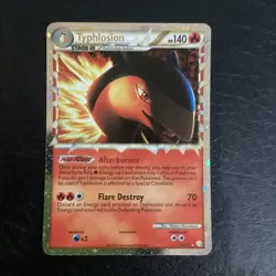 Typhlosion 110/123 Prime Holo Rare HGSS Heartgold Soulsilver Pokemon Card 💎 - Image 1