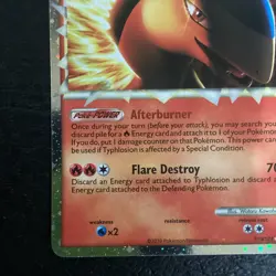 Typhlosion 110/123 Prime Holo Rare HGSS Heartgold Soulsilver Pokemon Card 💎 - Image 5