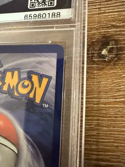 1999 Pokemon Game Base Set Hitmonchan #7 English Holo Rare 7/102 - PSA 8 NM-MT - Image 4