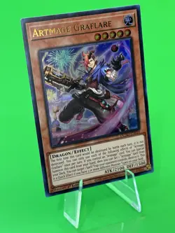 Yu-Gi-Oh Duelist's Advance Artmage Graflare Ultra Rare DUAD-EN010 NM!! - Image 3