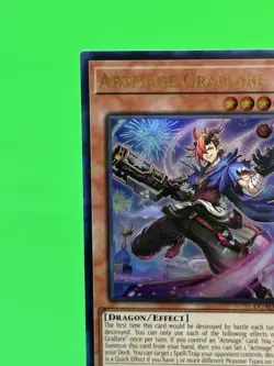 Yu-Gi-Oh Duelist's Advance Artmage Graflare Ultra Rare DUAD-EN010 NM!! - Image 4
