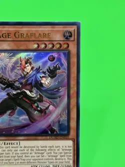 Yu-Gi-Oh Duelist's Advance Artmage Graflare Ultra Rare DUAD-EN010 NM!! - Image 5