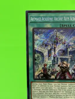 Yu-Gi-Oh Duelist's Advance Artmage Academic Arcane Arts Acropolis SR DUAD-EN054! - Image 4
