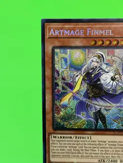 Yu-Gi-Oh Duelist's Advance Artmage Finmel Secret Rare DUAD-EN009 NM!!! - Image 4