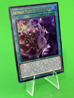 Yu-Gi-Oh Duelist's Advance Artmage Varnish Alteration Ultra Rare DUAD-EN058 NM!! - Image 3