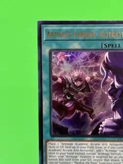 Yu-Gi-Oh Duelist's Advance Artmage Varnish Alteration Ultra Rare DUAD-EN058 NM!! - Image 4