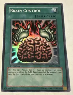 Yugioh Brain Control TLM-EN038 Super Rare NM - Image 1