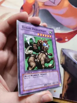 Yu-gi-oh Rabid Horseman MRD-077 1st Edition Common NM - Image 3
