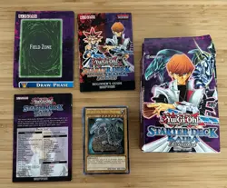 Vintage Yu-Gi-Oh Starter Deck LOT (99% Complete) Kaiba & Yugi Reloaded Blue Eyes - Image 2