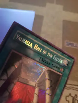 YUGIOH VALHALLA HALL OF THE FALLEN PP02-EN020 SECRET UNLIMITED ED NM BLEED - Image 4