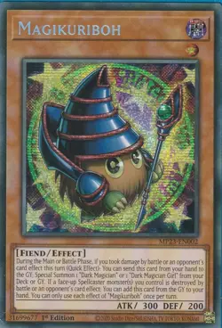 YuGiOh! - MAGIKURIBOH - Prismatic Secret Rare Trading Game Card FREE UK POSTAGE - Image 1