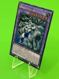 Yu-Gi-Oh Justice Hunters Dracotail Arthalion Collectors Rare JUSH-EN006 NM!!! - Image 3